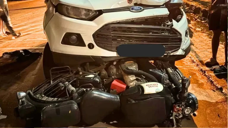 Bike accident in thirthahalli