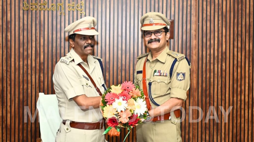 new officer to shivamogga police