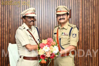 new officer to shivamogga police