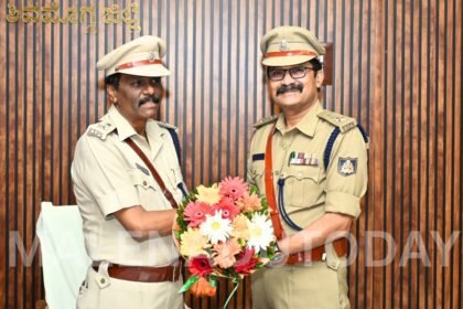 new officer to shivamogga police