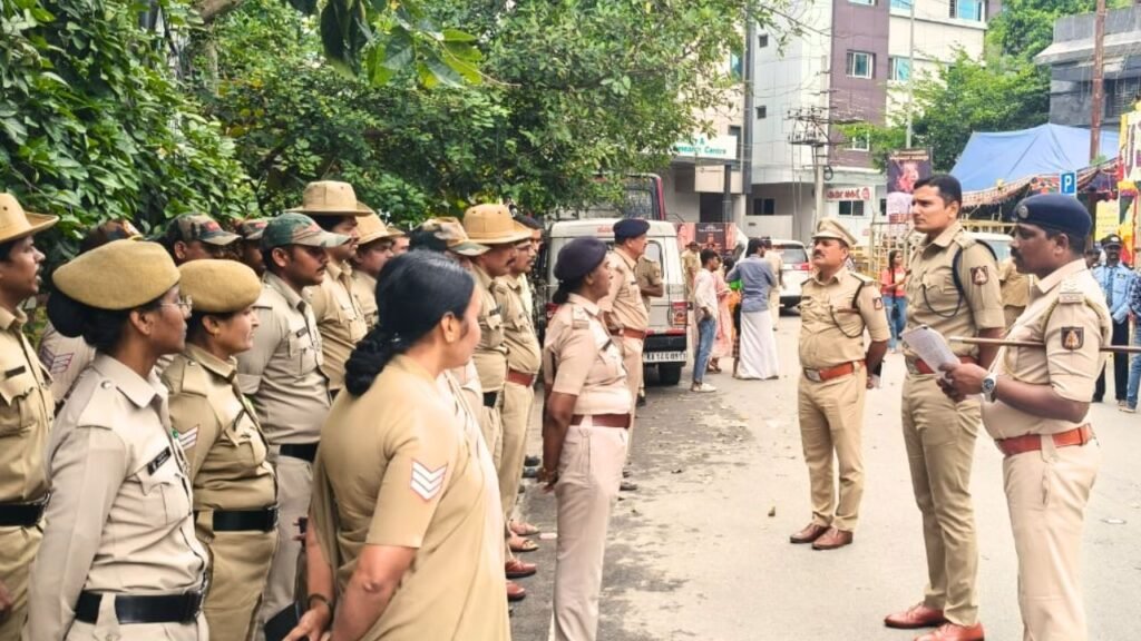 Shimoga police festival preparations