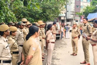 Shimoga police festival preparations