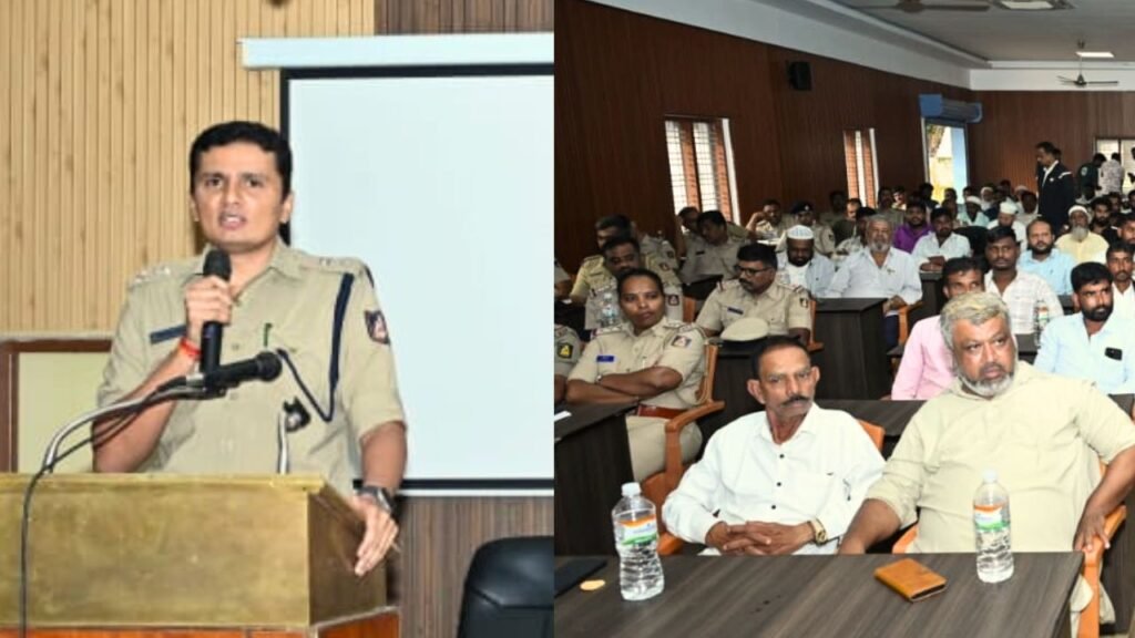 shivamogga sp instruction to festival