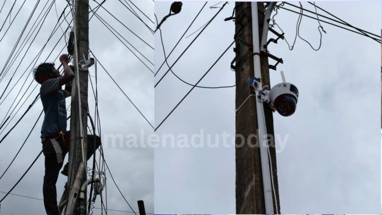 Cc camera ಸೂಕ್ಷ್ಮ ಪ್ರದೇಶಗಳಲ್ಲಿ ಸಿಸಿ ಕ್ಯಾಮರಾ ಅಳವಡಿಸುತ್ತಿರುವುದು