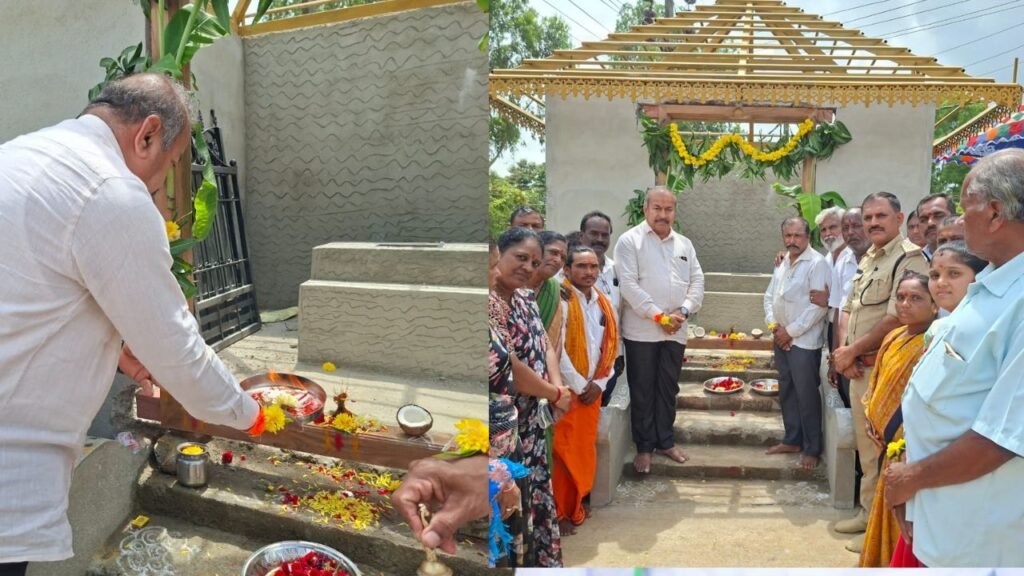 Temple Reconstruction in ragigudda