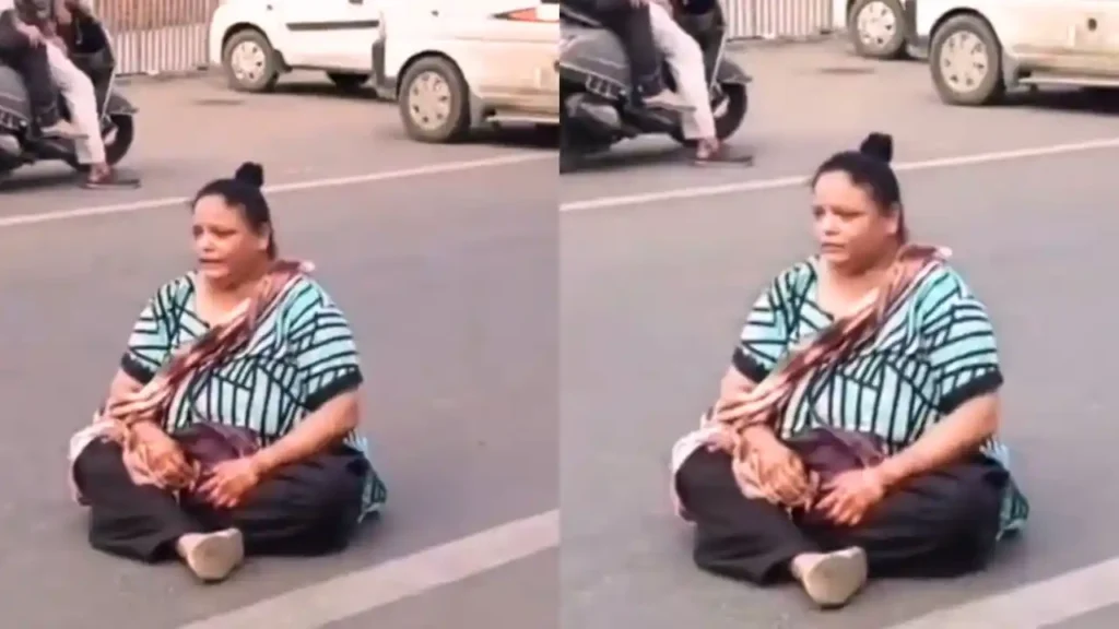 Woman Sits on Road Crying After Pani Puri Seller Gives Only 4 Golgappas for 20