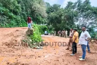 Agumbe Ghat Road Reopened After Landslide and Tree Fall