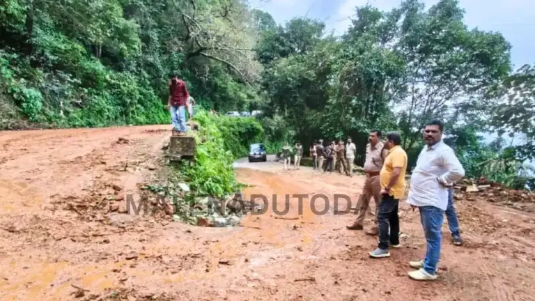 Agumbe Ghat Road Reopened After Landslide and Tree Fall