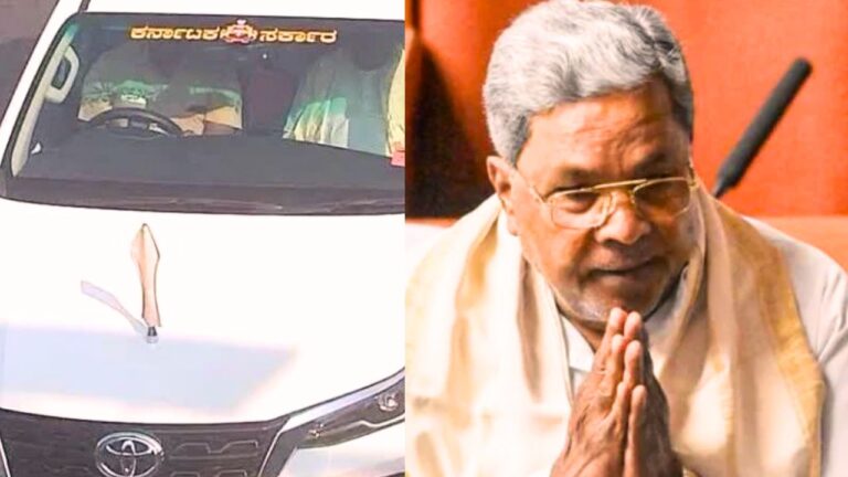 CM Siddaramaiahs Car Fined 7 Times for Traffic Violations
