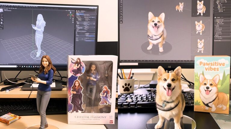 Prompt : How People Are Making Viral AI 3D Figurines with Google Nano Banana