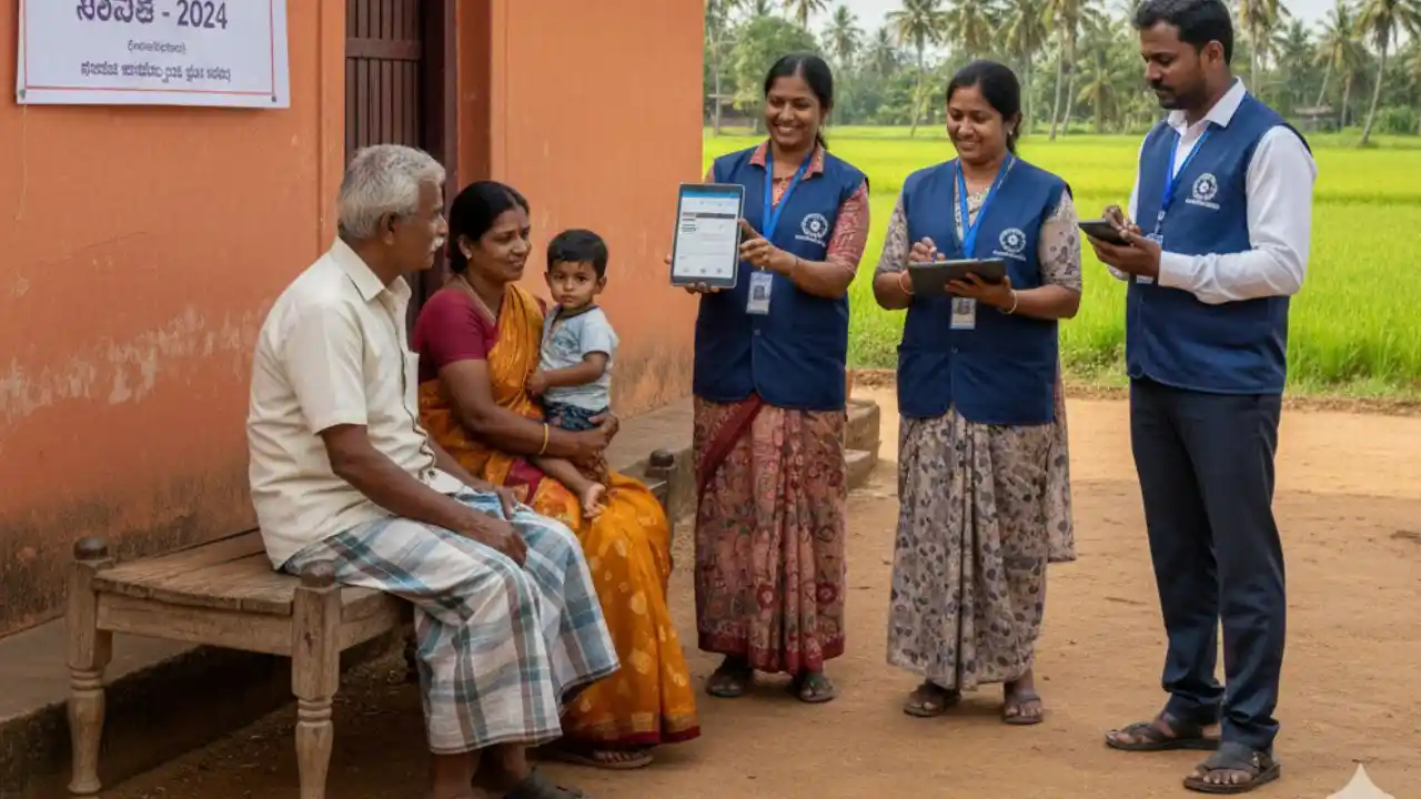 Caste Census in Shivamogga Faces Technical Glitches,