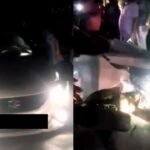 drunk and driving  Car Hits Four Vehicles, 