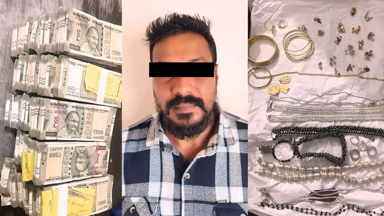 Shivamogga Police have arrested an auto driver in connection with a daylight robbery at Gopalagowda Layout. The police team recovered cash and gold ornaments worth over ₹35 lakh. Read more about the investigation and the team involved.