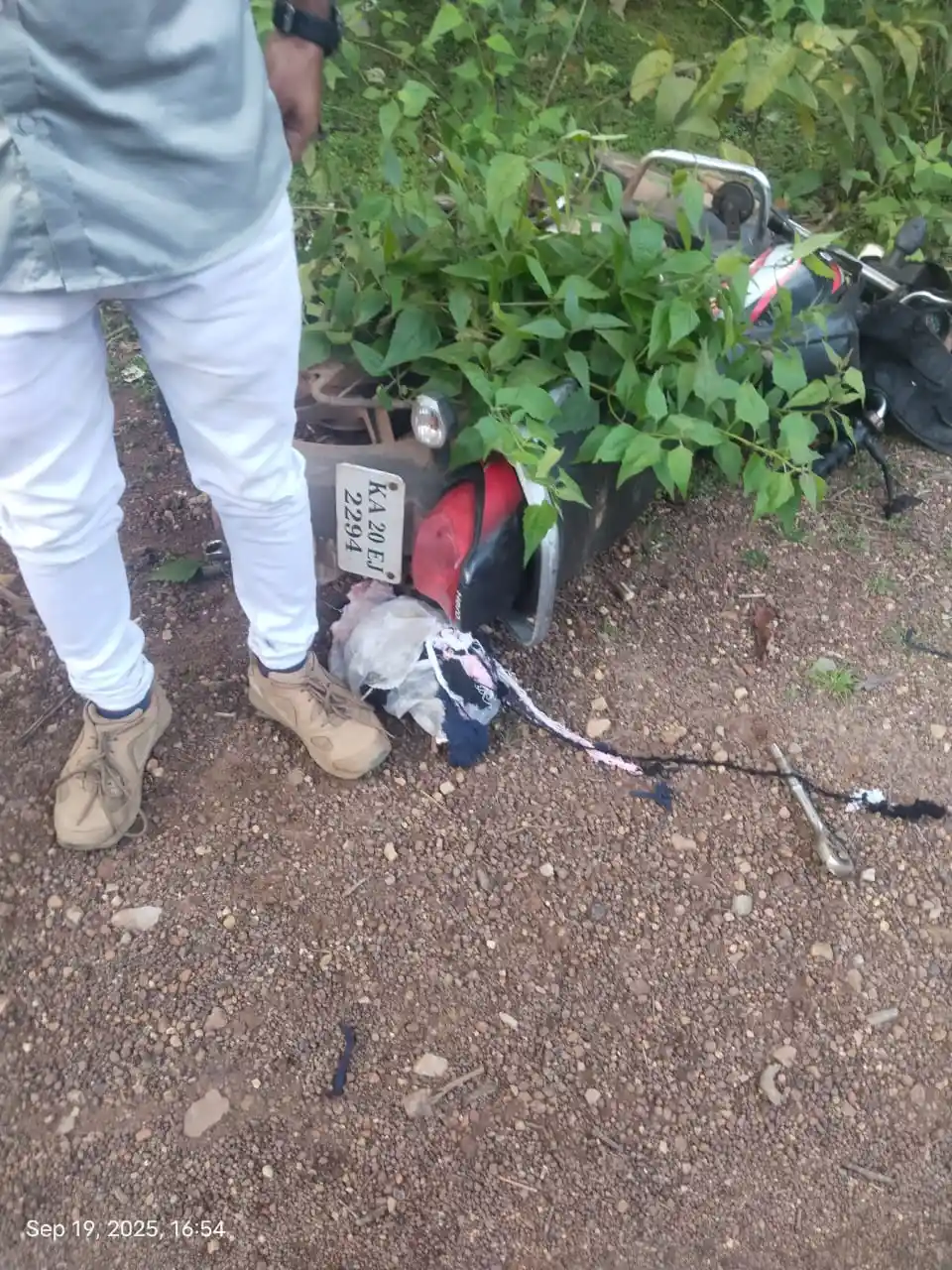  Malur Police Chase and Apprehend Hit and Run Driver