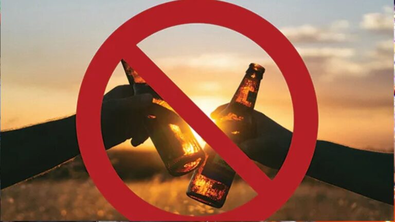 Alcohol ban
