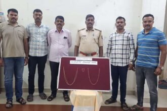 ಆರೋಪಿತನಿಂದ ವಶಪಡಿಸಿಕೊಂಡ ಬಂಗಾರ