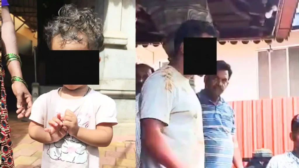 Abandoned Child at Marikamba Temple Reunited with Family thirthahalli
