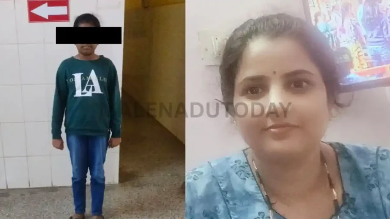 Shruthi (38) kills her daughter Poorvika (6th grade) with a machete before committing suicide in Meggan Nursing Quarters, Shivamogga.