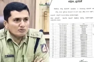 Shivamogga Police Scrap Vehicle