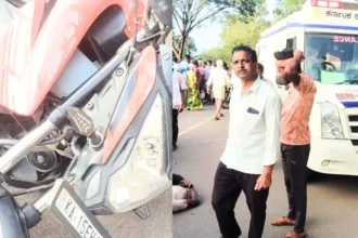 Shivamogga Breaking: One Dead, Another Critical in Shiralkoppa Hit-and-Run Accident