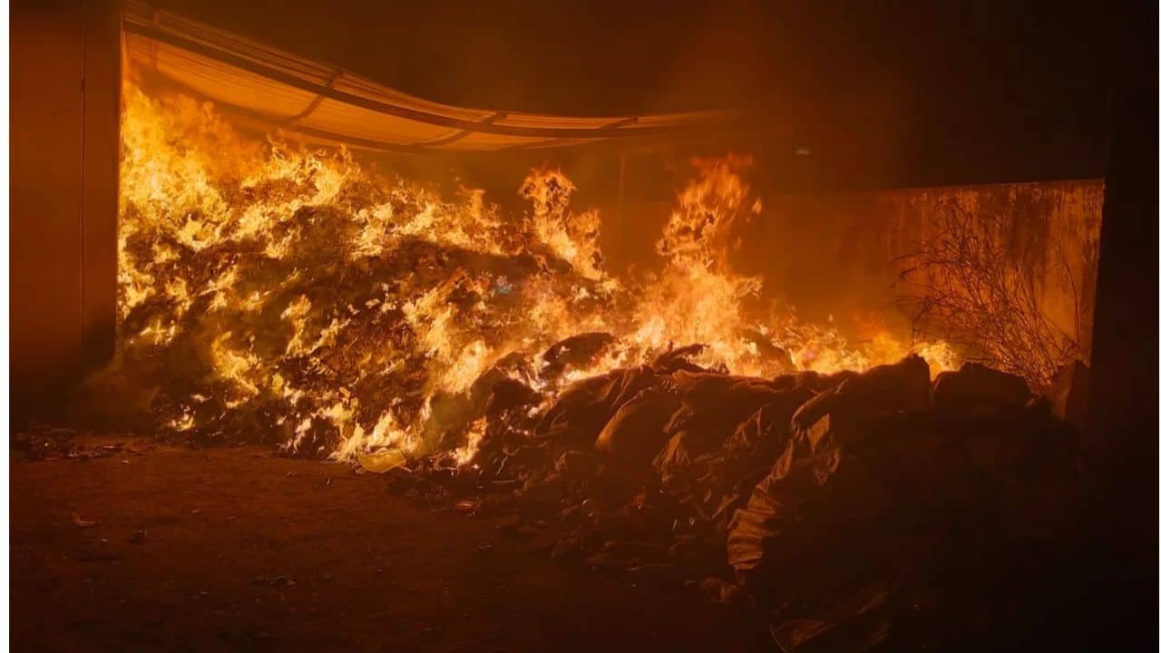 Malandooru Fire Accident 