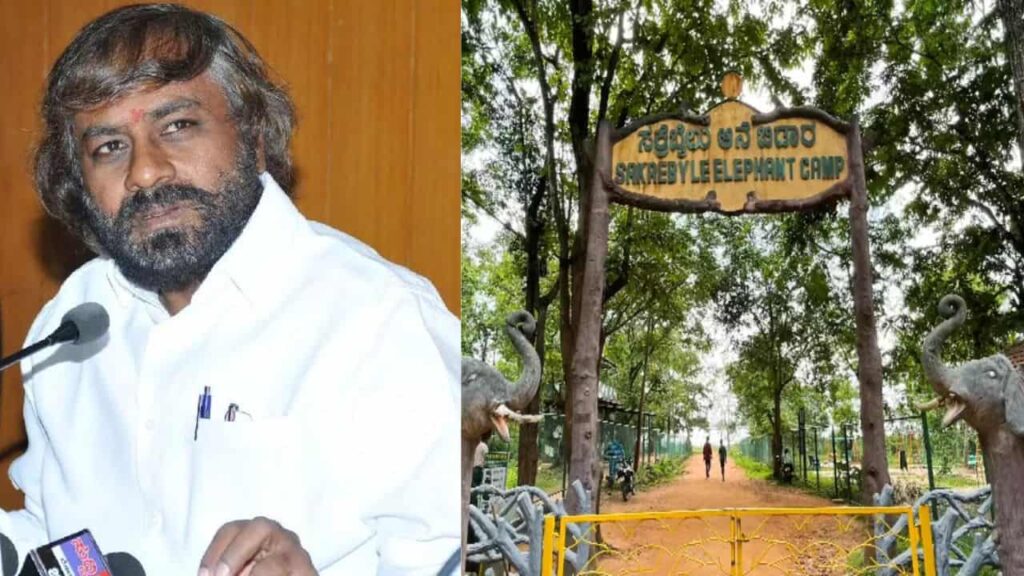 Sakrebailu elephant camp