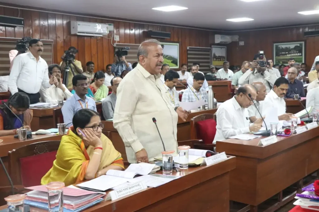 Kdp meeting Action Against Drugs in Shivamogga 