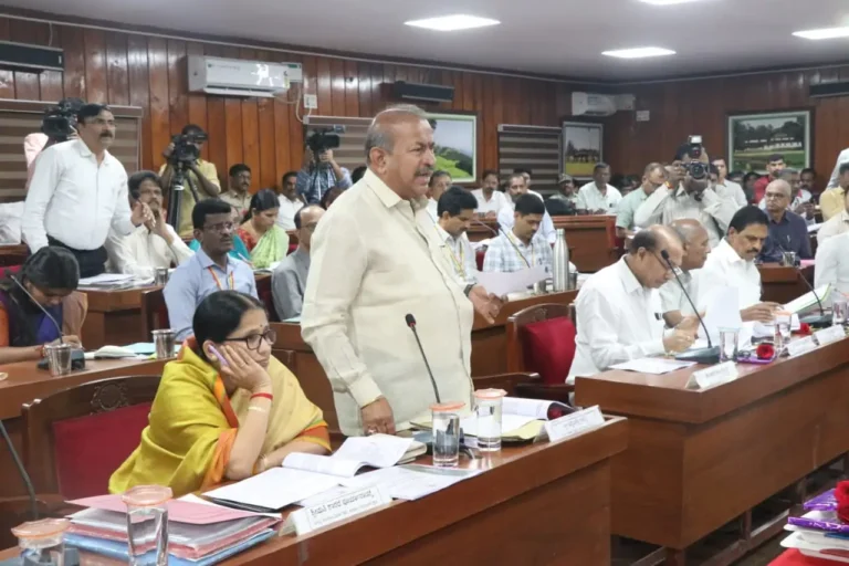 Kdp meeting Action Against Drugs in Shivamogga