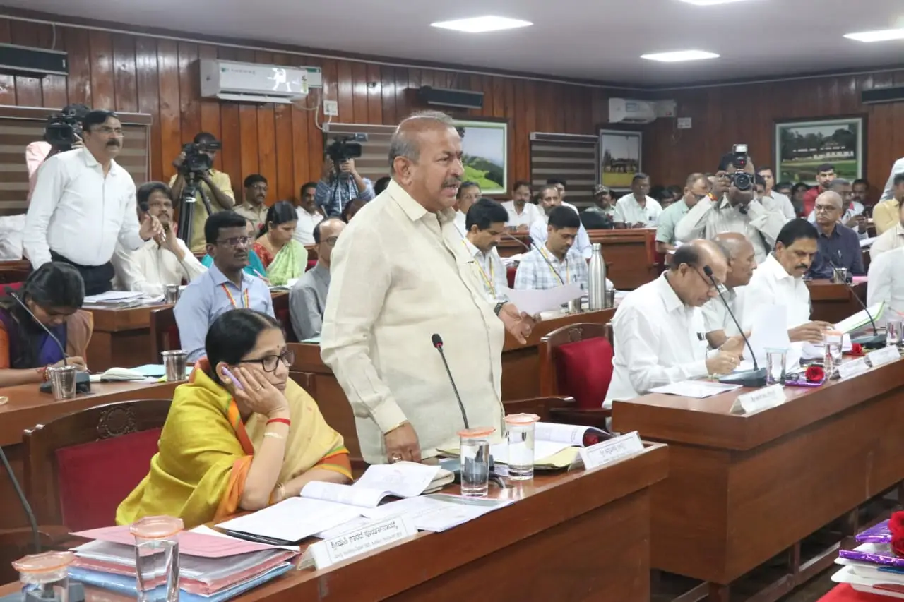 Kdp meeting Action Against Drugs in Shivamogga 