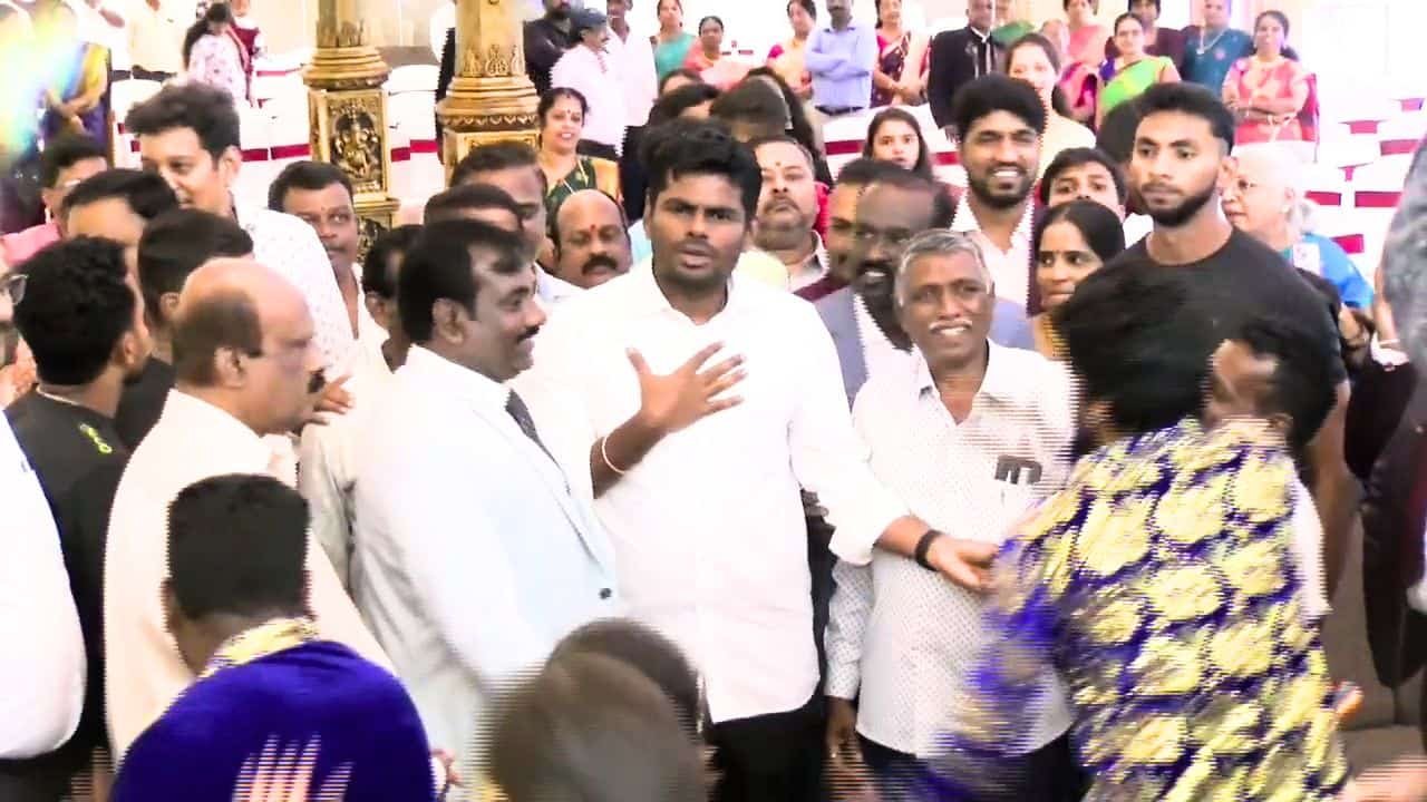 ಶಿವಮೊಗ್ಗಕ್ಕೆ ಬಂದು ಗಡಿಬಿಡಿಯಲ್ಲಿ ವಾಪಸ್ ತೆರಳಿದ ಅಣ್ಣಾಮಲೈ : ಕಾರಣವೇನು 1 Annamalai