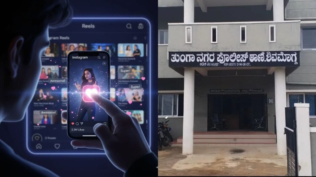 ರೀಲ್ಸ್ಗೆ ಲೈಕ್ ಮಾಡಿ ಶಿಕ್ಷಕನನ್ನು ಟ್ರ್ಯಾಪ್ ಮಾಡಿದ ದರೋಡೆಕೋರರು: ಹಿಂಗೂ ಮಾಡ್ತಾರೆ ಹುಷಾರ್ 1 Reels Scam in shivamogga