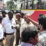 KSRTC Staff & Police Argue 