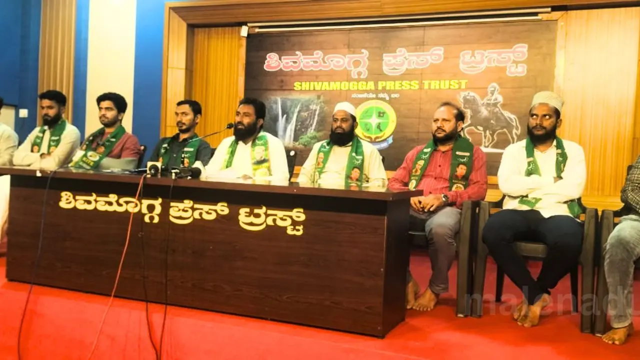  SHIVAMOGGA AIMIM party Warns MLA, & Minister