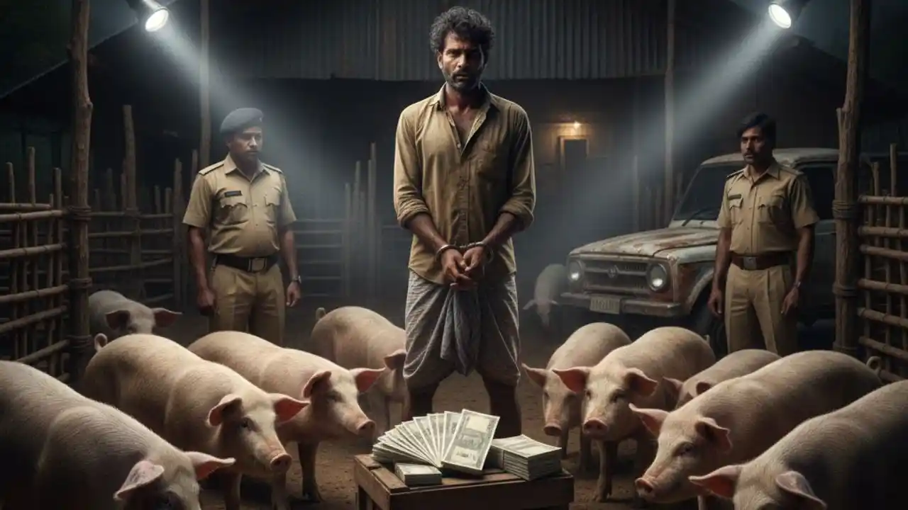 ಇವತ್ತಿನ ದಿನದ ಅಚ್ಚರಿಯ ಕಥೆ : ಒಂದೇ ರಾತ್ರಿಯಲ್ಲಿ 110 ಹಂದಿ ಕದ್ದು , 3 ಲಕ್ಷ ದುಡಿದ ಆಂಧ್ರ ಕಳ್ಳ! ಸಿಕ್ಕಿದ್ದೇಗೆ ಗೊತ್ತಾ? 1 AP Man Stole 110 Pigs in One Night,