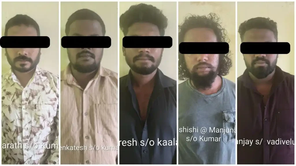 Bhadravathi Murder, Jai Bhim Nagar Killing, 5 Arrested, Civic Workers Arrested, Support for Lovers,
