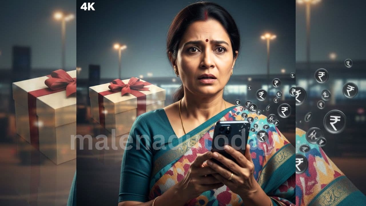 Gift Parcel Scam Shivamogga Woman Loses 2.35 Lakhs