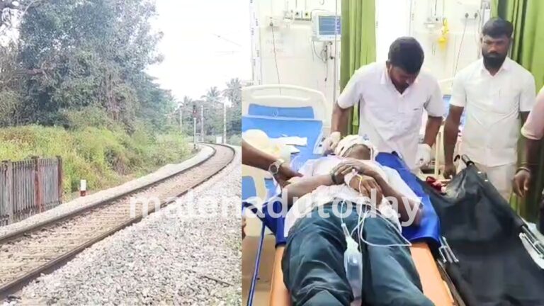Sagara Railway Loco Pilot Saves 61 Year Old Man 