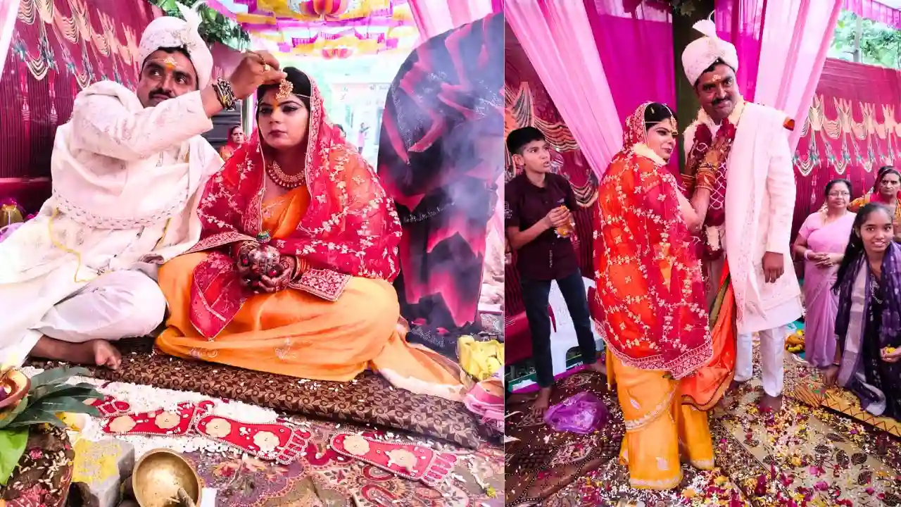 Shivamogga Priest Marries Ahmedabad Girl