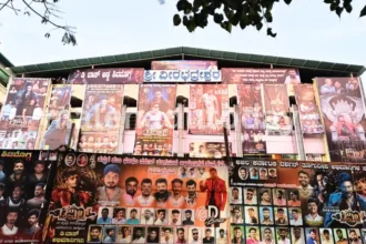 Devil movie Shivamogga Fans Celebrate 