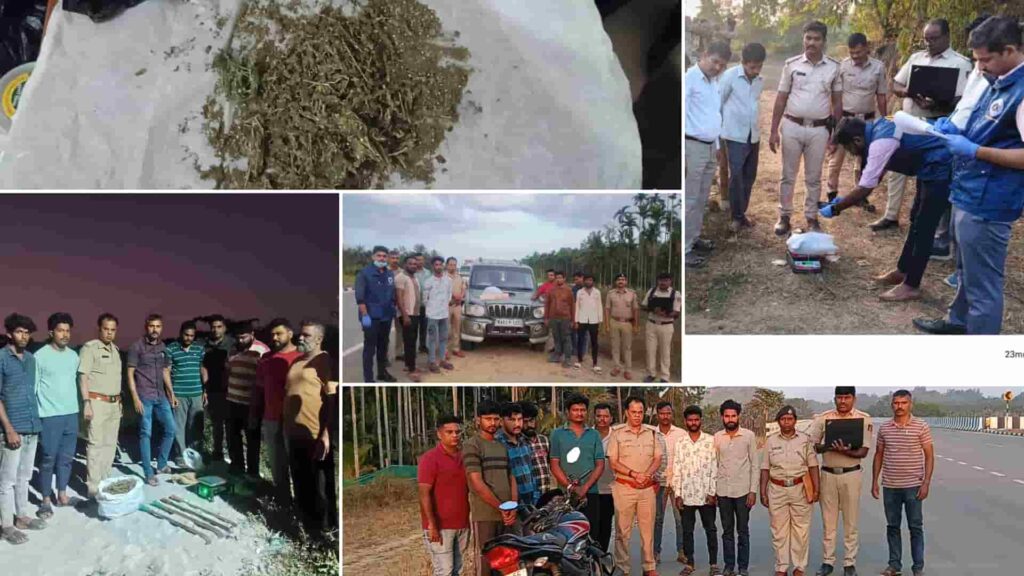 Shivamogga police Filed 177 special Cases