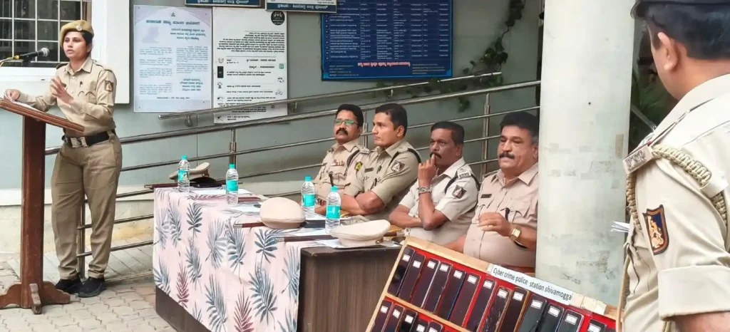 Shivamogga Cyber Crime 110 Lost Mobiles Recovered and Returned SP Mithun KumarsAdvice for mobile