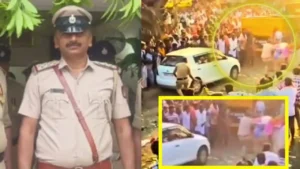 ಅಂತರಘಟ್ಟೆ ಜಾತ್ರೆ ಅವಘಡ: ಅಜ್ಜಂಪುರ ಸಿಪಿಐ ಮೇಲೆ ಹರಿದ ಎತ್ತಿನಗಾಡಿ, ಅಧಿಕಾರಿ ಆಸ್ಪತ್ರೆಗೆ ದಾಖಲು Bullock Cart Runs Over Police Inspector at Antaraghatte Jatre in Ajjampura