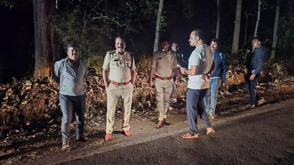 Hosanagar to Bengaluru Private Bus Catches Fire