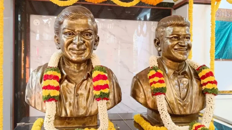 Puneeth Rajkumar Temple Inaugurated in Bhadravati by Ashwini
