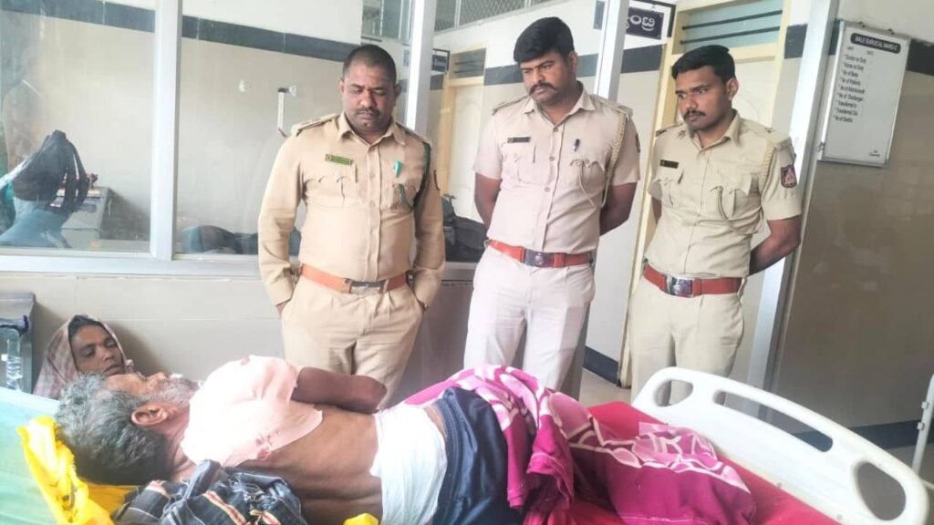 Shikaripura Farmer Critically Injured in Bear Attack 