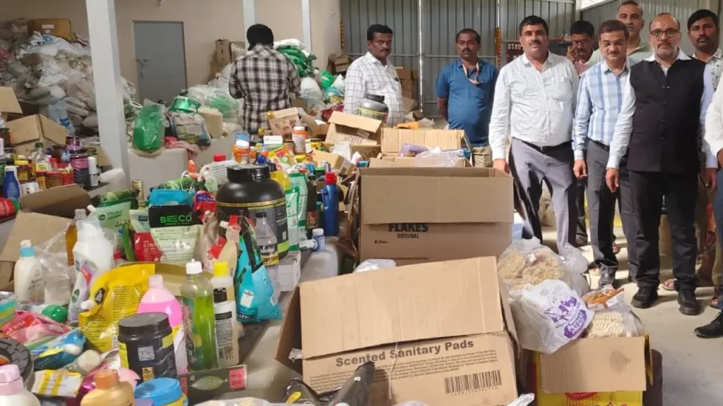 Shimoga Food Raid Seizes Expired Food Stock
