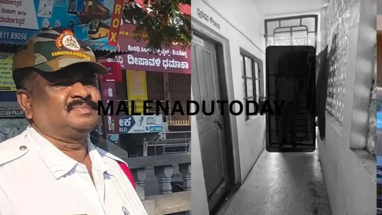 ಶಿವಮೊಗ್ಗ ಪಶ್ಚಿಮ ಸಂಚಾರ ಪೊಲೀಸ್ ಠಾಣೆಯಲ್ಲಿ ಹೆಡ್ ಕಾನ್ಸ್ಟೇಬಲ್ ಮಹಮ್ಮದ್ ಜಕ್ರೀಯಾ ಆತ್ಮಹತ್ಯೆ Shivamogga Traffic Head Constable Mohammed Zakariya Dies by Suicide in Police Station