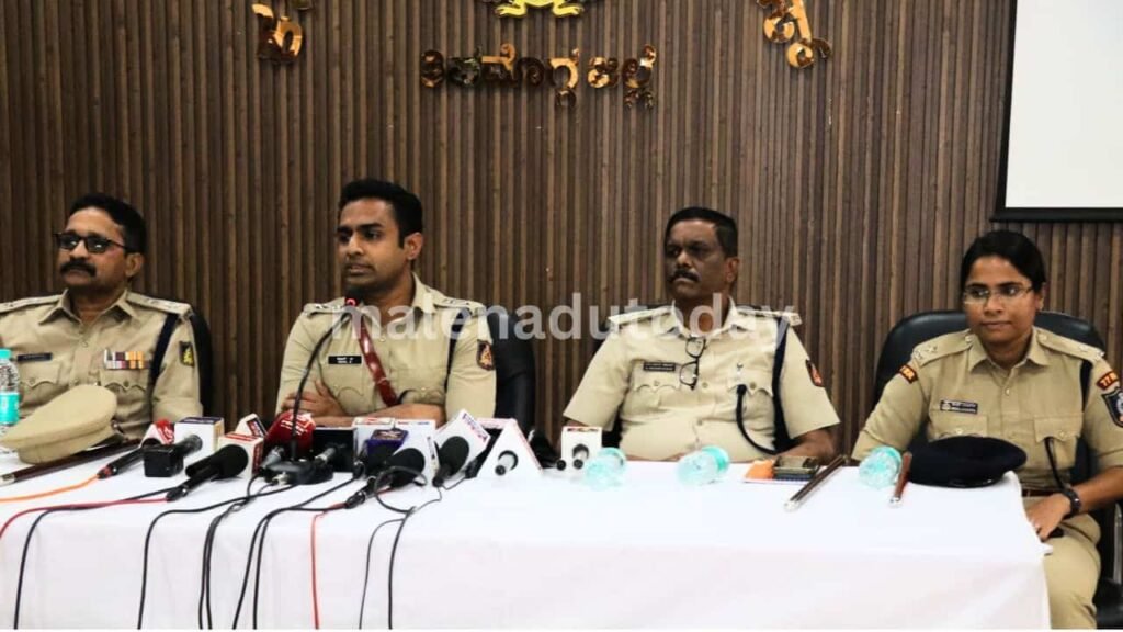 ನಶೆ ಮುಕ್ತ ಶಿವಮೊಗ್ಗ ಜಿಲ್ಲೆ ಸಂಕಲ್ಪ- ವಾರ್ ಫೂಟ್ ನಲ್ಲಿ ಕೆಲಸ ಮಾಡುತ್ತೇವೆ- ಎಸ್ಪಿ ಬಿ. ನಿಖಿಲ್ 1 B Nikhil IPS Takes Charge as Shivamogga SP