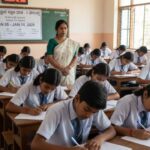 Karnataka Public School Shettihalli Student Sharanya Writes SSLC Exam Amidst Father Death in Shivamogga