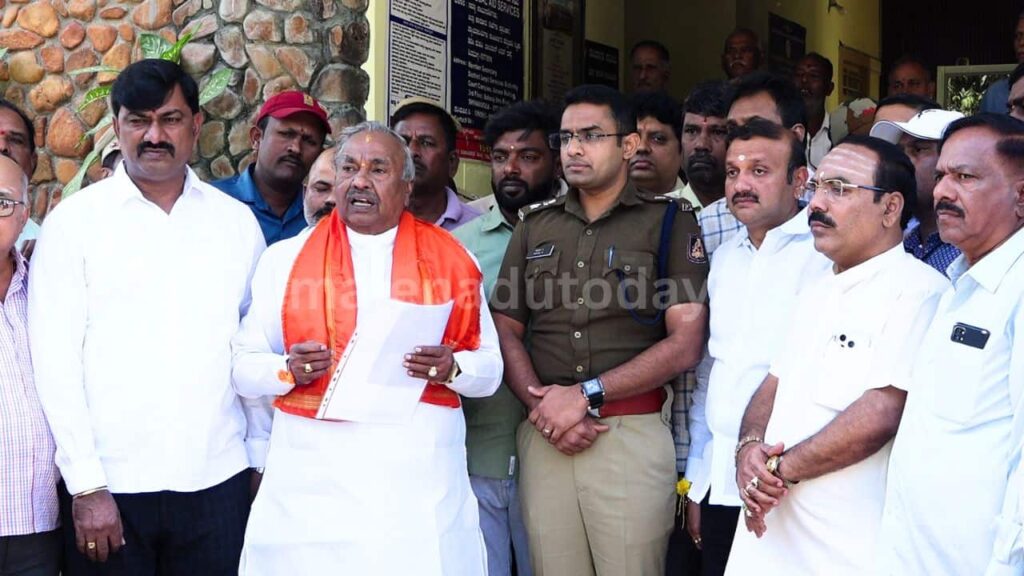 KS Eshwarappa Receives Threat Call from Abroad
